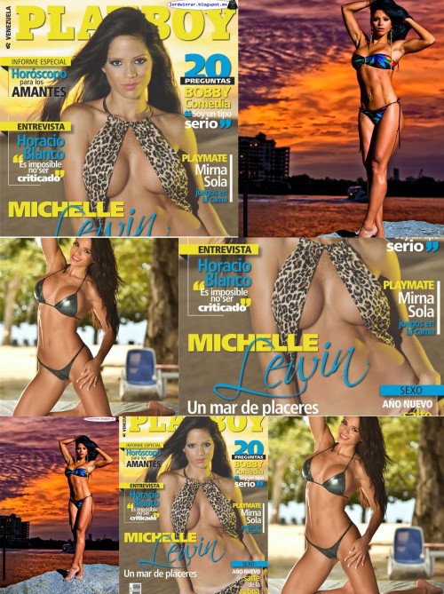 Porn photo Michelle Lewin - Playboy Mexico Cyber, Venezuela