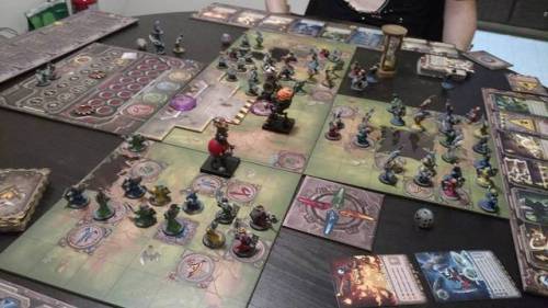 So many minions&hellip;. #MechsVSMinions #BoardGames