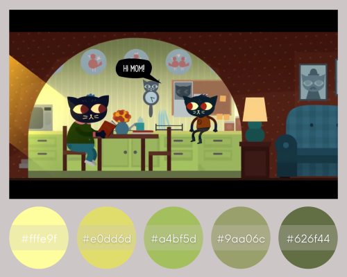 bergwerkderbilder:Night in the Woods in Palettes