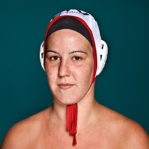 contemporary-art-blog:  Sophie Kirchner, Male sports, Waterpolo, 2017
