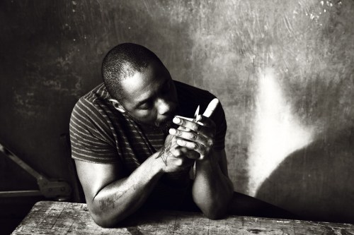 popfilm: Idris Elba photographed by Norman Jean Roy for British GQ (March 2013)
