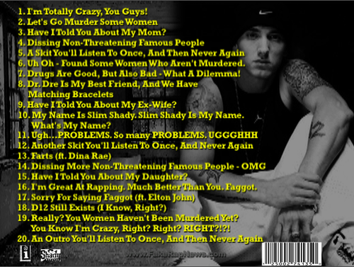 eminem recovery album listing eminem recovery album listing