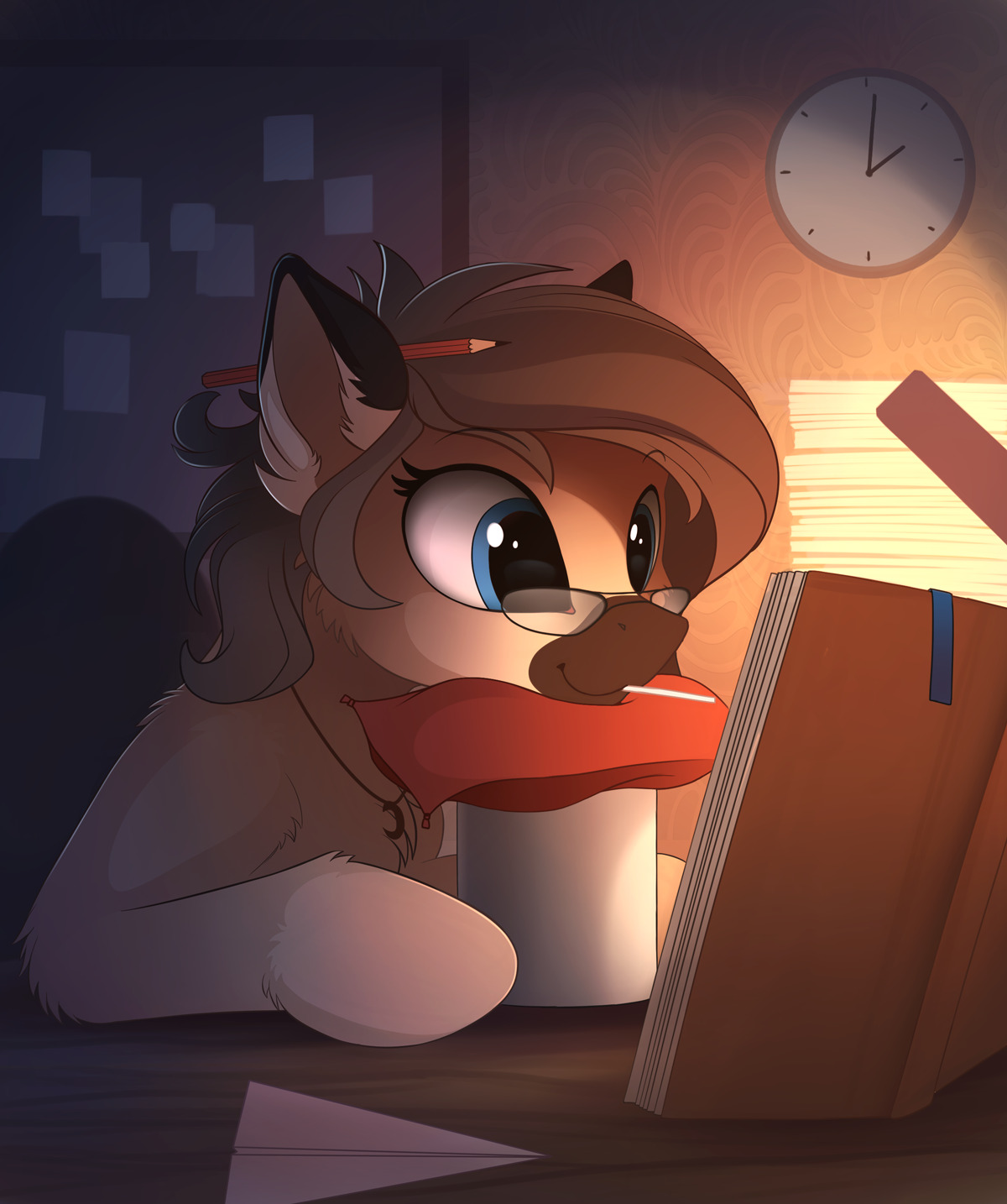 yakovlev-vad:  Color Sketch as Patreon Reward for SnoopyStallion this time)  If you