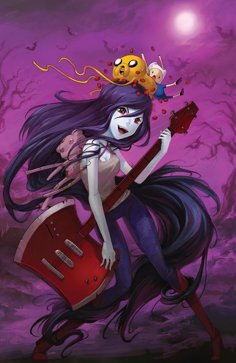 geeksngamers:Marceline Comic Cover for Kaboom! - by Camilla d’Errico