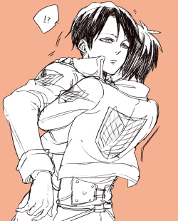 timewalkerk:  Eren x Levi (ErenRi) by 佑