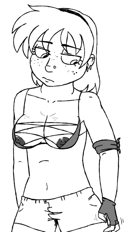 sparkscut:  i tried kevinsanos oc constance. she’s cookin look goodin 