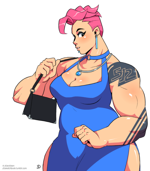 jdsketchbook:I don’t think enough people understand how glamorous Zarya is O /////O <3 <3 <3