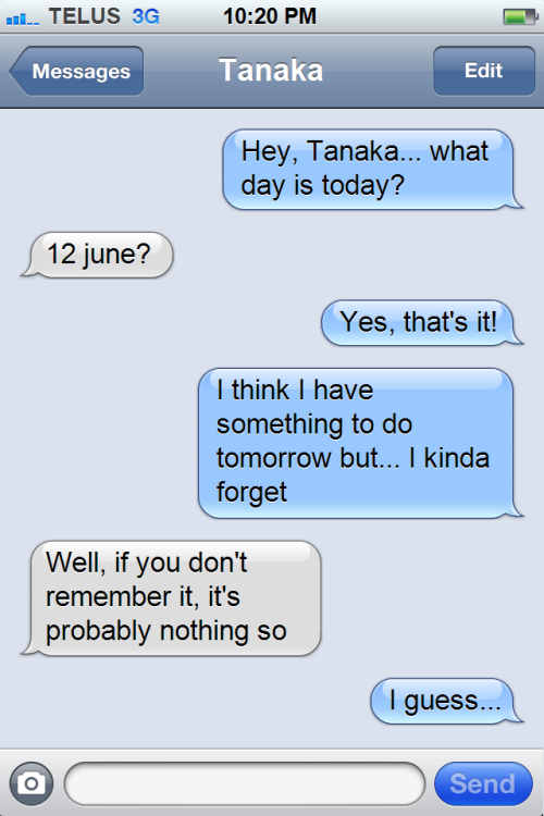 haikyuutexts:    Mama crow’s birthday is not going how he expected at all  part 1 | part 2