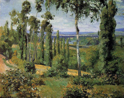 artist-pissarro: The Countryside in the Vicinity of Conflans Saint Honorine via Camille PissarroMedi