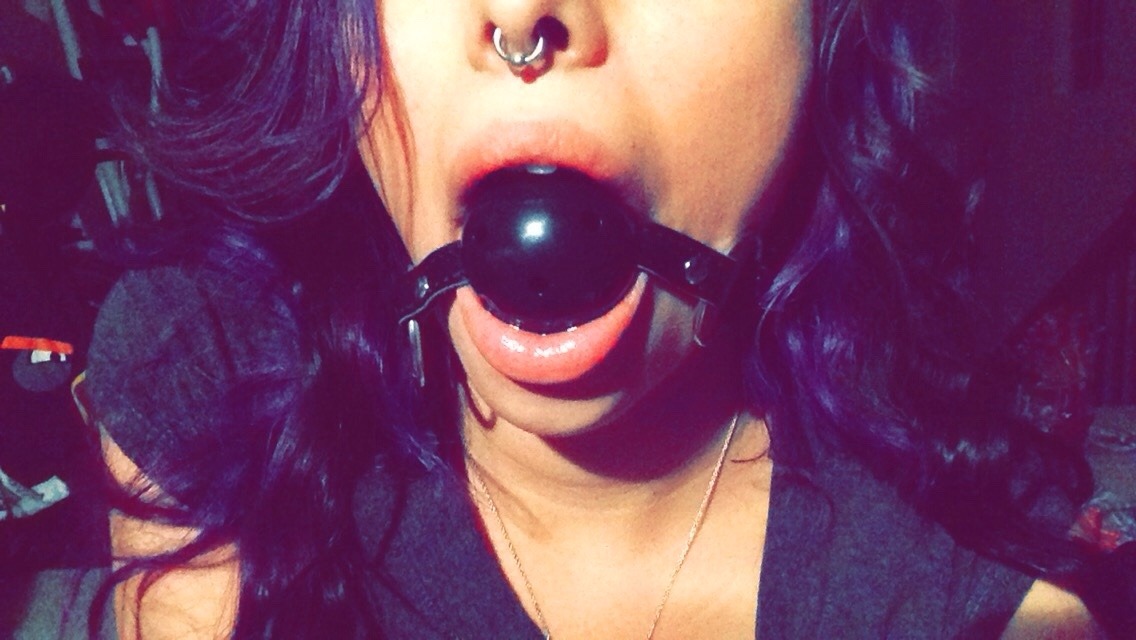 kittysqueezer:  Gpoy (gagged picture of yourself) 