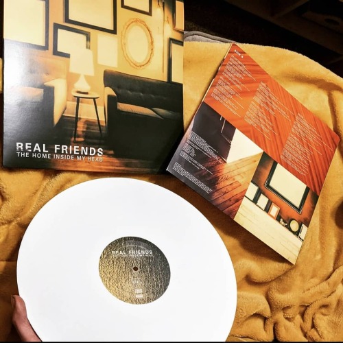 Real Friends - The Home Inside My Head - White UK 2016 Variant