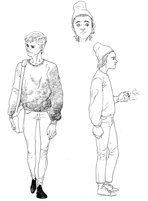 some posing/clothing studies