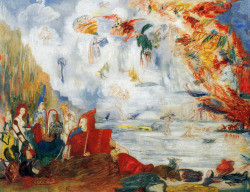 James Ensor (Ostend, 1860 - 1949); Tribulations Of Saint Anthony, 1887; Oil On Canvas,