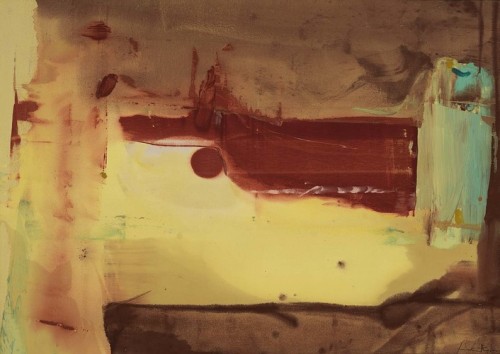Desert Pass, 1976, Helen FrankenthalerMedium: acrylic,canvas