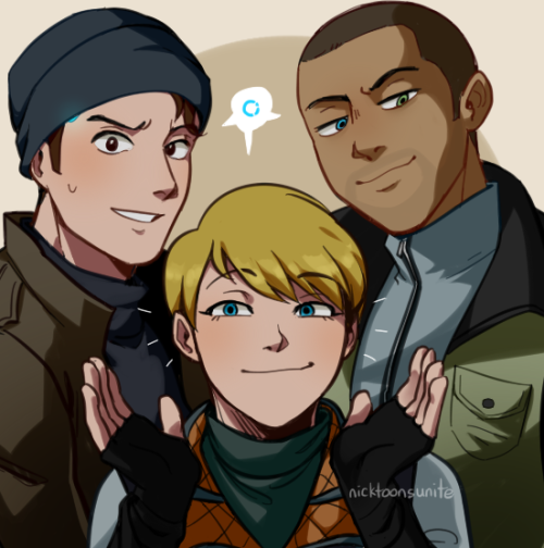 avrydraws:nicktoonsunite:i love,,, my rebel robo-childrenmoments after this picture was taken