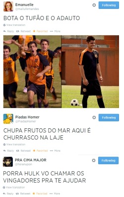 molho-marinara:  Melhores tweets da Copa: Brasil 4 x 1 Camarões (parte II) 