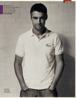 mensfashionarchive:  Ian Lawless for Lacoste,