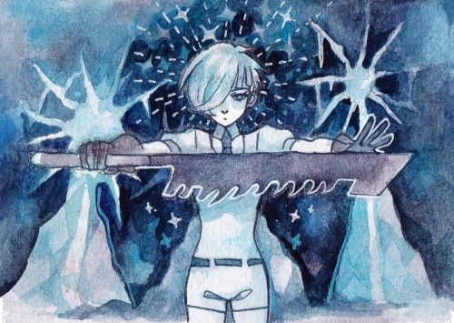 Last part of my hnK zine arts! you can see the rest in the pdf verison on my gumroad!