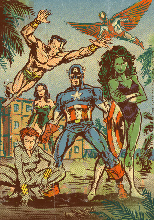 Avengers love throughout the yearsSee the original posts here