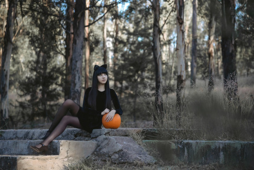  • Photography: fanored • Model: maysakaali By October, the pumpkins were very big and very orange&l