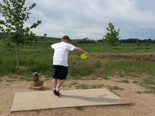 Great morning of disc golf