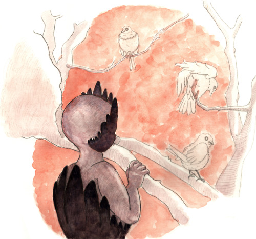 listened to the russian birds mythology ep of @spiritspodcast​ and thought id share these illus