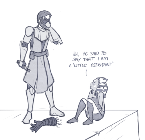 critter-of-habit: More dumb arm jokes because Anakin would