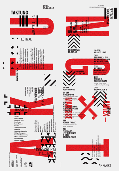 Typo Style 05: Simple Typography in Grid - Tumblr Pics