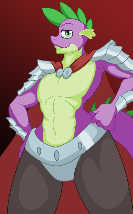 lil-mizz-jay:  Full Service Playing Cards Series 2: Spike!I refuse to take responsibility for having drawn Spike.