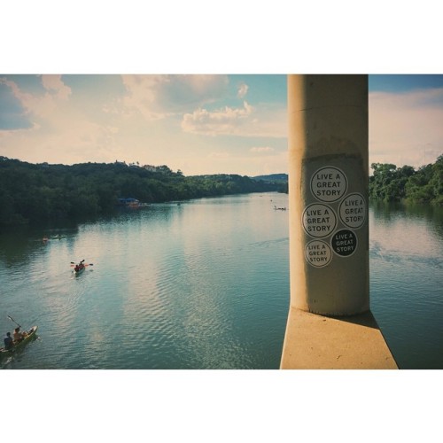 appypollyloggyy: Live a great story. #austin #austintexas #texas #nature #lake #liveagreatstory