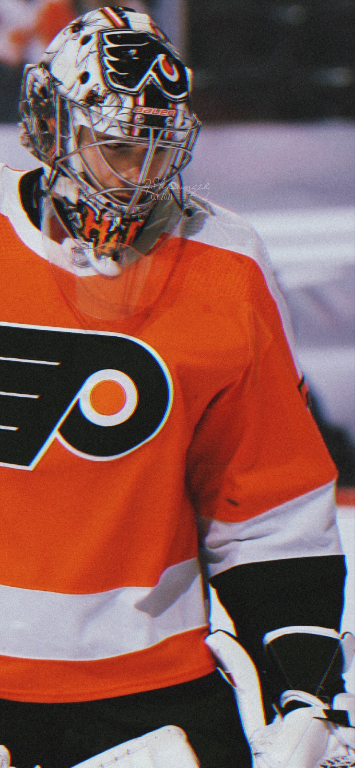 Carter Hart - Neon Wallpaper v2 : r/Flyers