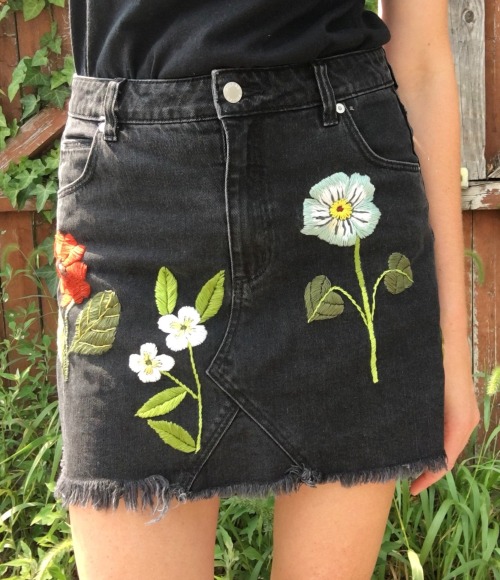 sosuperawesome: Embroidered ClothingTessa Perlow on EtsySee our #Etsy or #Embroidery tags