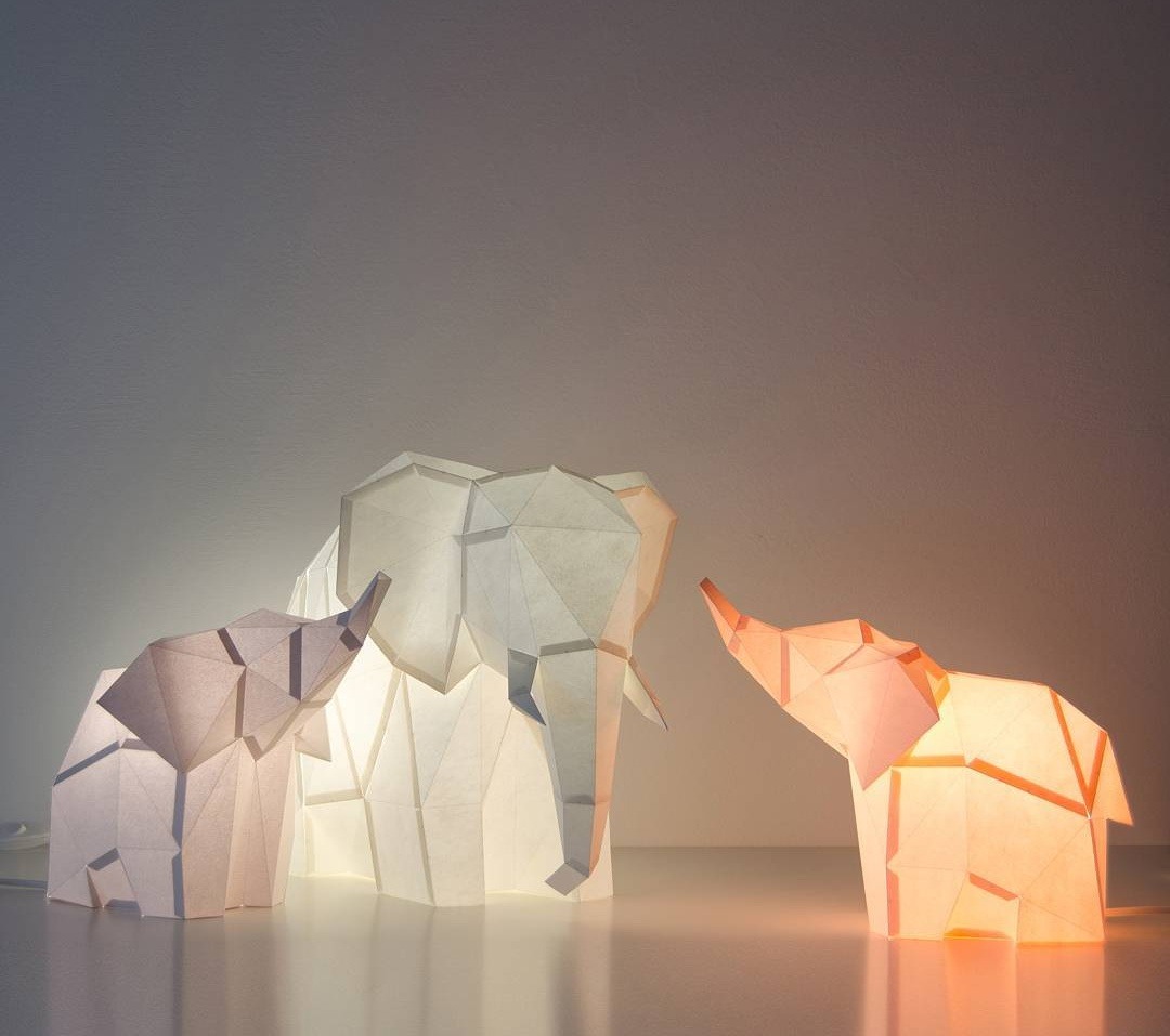 possit-de-tenebris: sosuperawesome:  DIY Papercraft Lamps by OWL Paper Lamps on Etsy