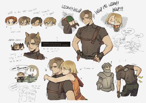 i’ve been entering a nonstop spiral since re4r announcement send fucking help here are some do