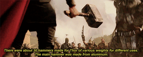 sebadasstian-stan:  Thor: The Dark World + trivia 
