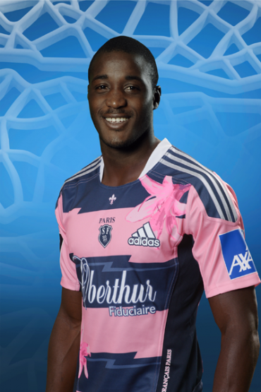 rugby-pictures:  Focus : Djibril Camara Club : Stade Français Age : 24 ansNationalité : FrançaisTaille