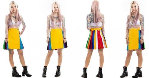 The Rainbow Hybrid Kilt is a unique kilt that goes away from what we could normally expect from a ki