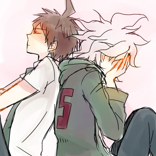 kibo-komaeda:  【腐】ダンロンつめつめ by よる※Permission to upload this was given by the artist