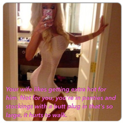 sissy-pussy-galore:  Know your place gurl.
