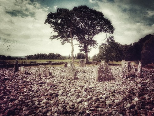 Temple Wood Stone Circle, Kilmartin Glen, Argyll, 14.7.18.
