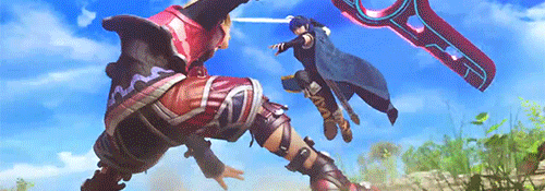 jeatingpancakes:  Shulk from Xenoblade: Forsees the Battle!