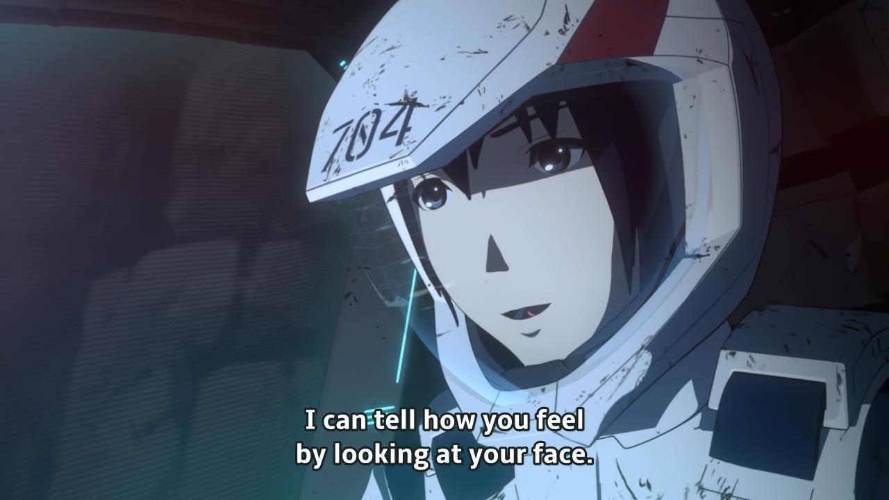 amusingscreencaps:  Knights of Sidonia: A scifi series about 50 foot tall blushing