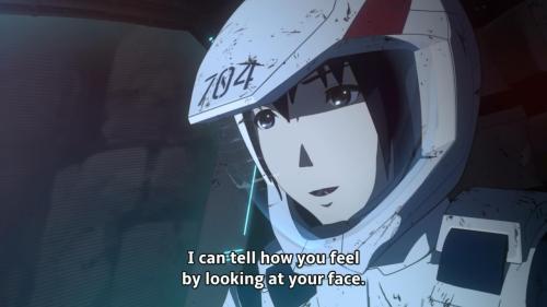 amusingscreencaps:  Knights of Sidonia: A scifi series about 50 foot tall blushing chimeras. 