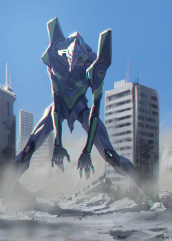 sekigan:  ArtStation - EVA 3hr sketch, ryan