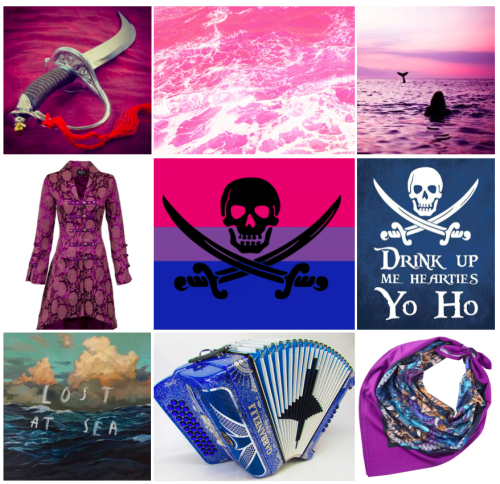 lgbtquiap-moodboards:A bi piratecore moodboard for anonNote: I tried my best to get piratecore right