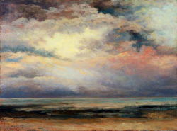 hirundinem:  Gustave Courbet | L’immensité,