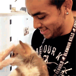 rightbackheretohauntyou:  @brivnmvc: I was honestly so excited when I met this baby