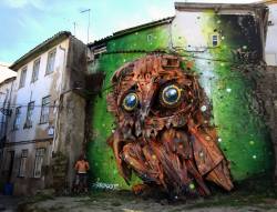 onegreenplanet:  Portuguese Artist Turns