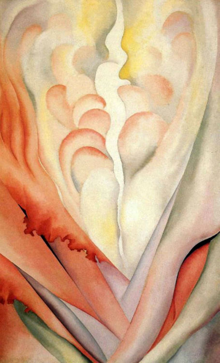 georgia-o-keeffe: Flower Abstraction, Georgia O'Keeffe