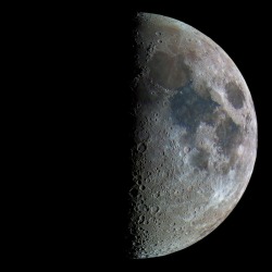 thenewenlightenmentage:  First Quarter Moon